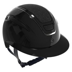 Covalliero Elite Polo Ridehjelm Sort - Glossy