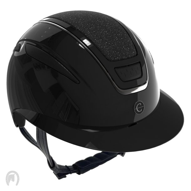 Covalliero Elite Polo Ridehjelm Sort - Glossy