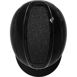 Covalliero Elite Ridehjelm Sort - Glossy