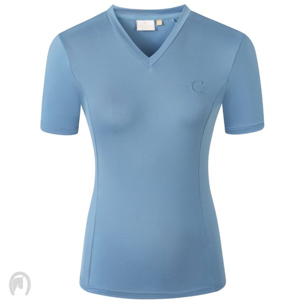 Covalliero T-Shirt SS26 Smoked Blue