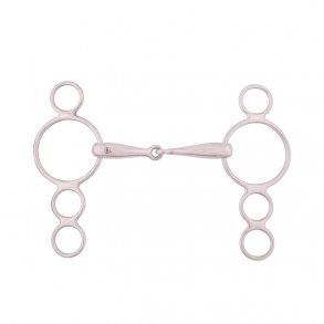 BR Stainless Steel Pessoa 3-rings 18mm