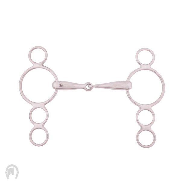 BR Stainless Steel Pessoa 3-rings 18mm