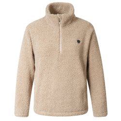 Covalliero AW26 Teddy Sweater Beige