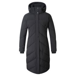 Covalliero AW26 Vinterjakke Lang Sort