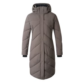 Covalliero AW26 Vinterjakke Lang Brun