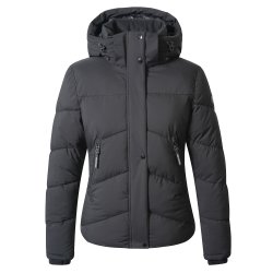 Covalliero AW26 Vinterjakke Kort Sort
