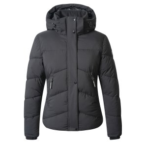 Covalliero AW26 Vinterjakke Kort Sort