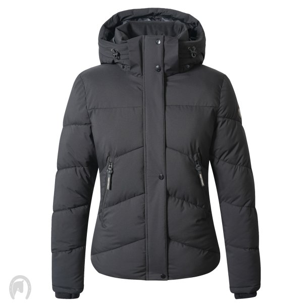Covalliero AW26 Vinterjakke Kort Sort