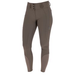 Covalliero AW26 H�jtaljet Ridebukser m. Fuldgrip Brun