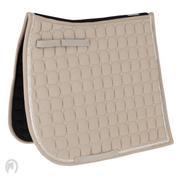 Covalliero Sadelunderlag Glitter Beige