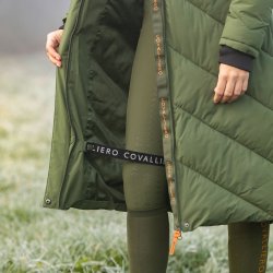 Covalliero AW26 Vinterjakke Lang Sort