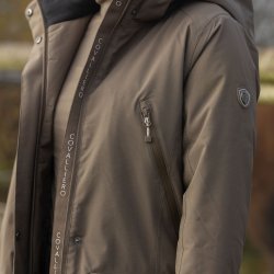 Covalliero AW26 Parka Brun