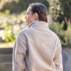 Covalliero AW26 Teddy Sweater Brun
