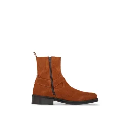 Bronco Design Cowboy Stvle Tan Ruskind