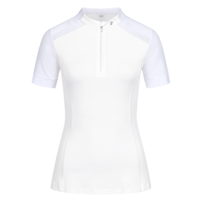 ELT Nancy Funktions Stvne Zip-shirt Hvid