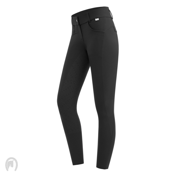 ELT Comfort Glam Fuldgrip Ridebukser Sort