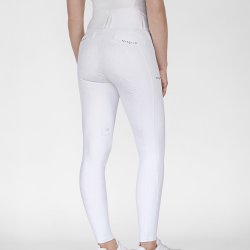 ELT Comfort Glam Fuldgrip Ridebukser Hvid