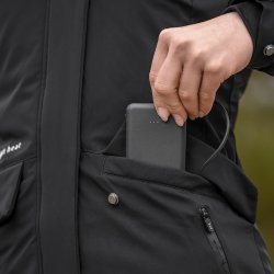 ELT Comfort Heat Vinter Ridejakke Sort