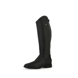 Bronco Pony Vegansk Lder Ridestvle Sort