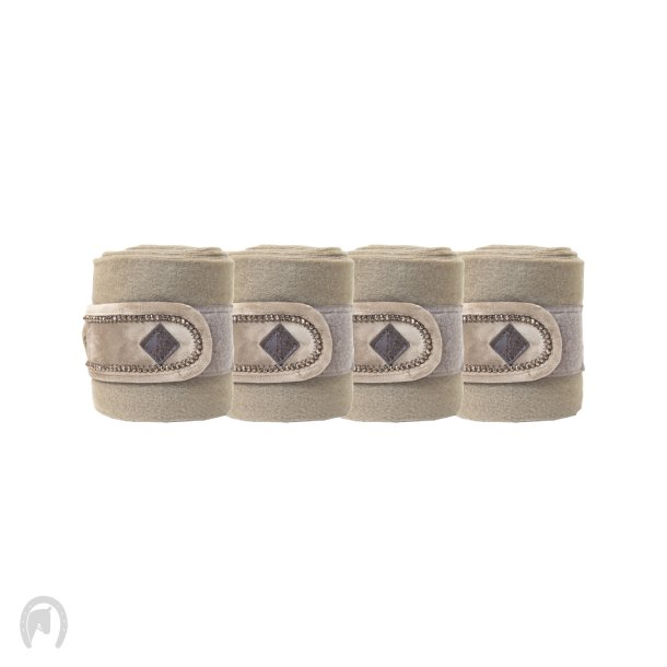 Kentucky Pearls Fleecebandager Beige- 4stk