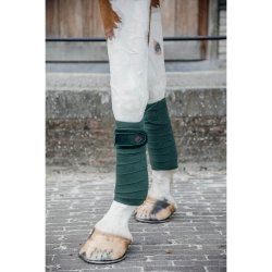 Kentucky Pearls Fleecebandager Pine Green- 4stk