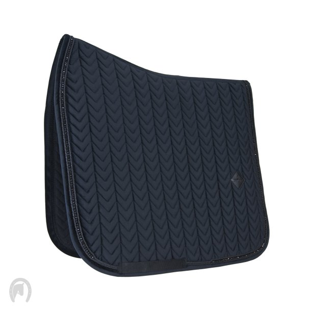 Kentucky Velvet Pearls Dressage Underlag Sort
