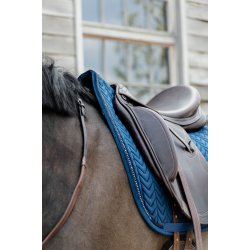 Kentucky Velvet Pearls Dressage Underlag Navy
