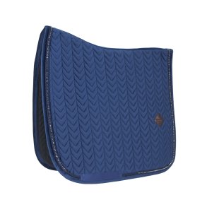 Kentucky Velvet Pearls Dressage Underlag Navy