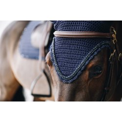 Kentucky Hut Fly Veil - Long Stone & Pearl Navy