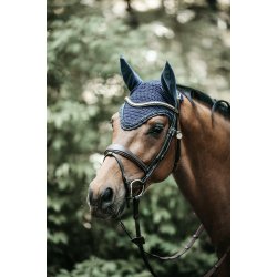 Kentucky Hut Fly Veil - Long Stone & Pearl Navy