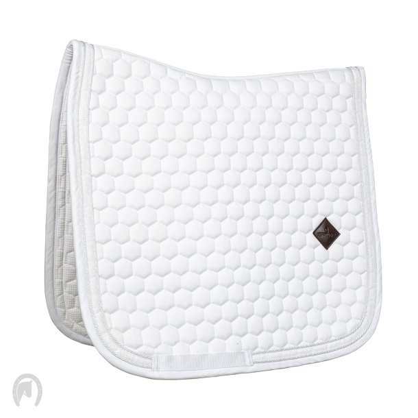 Kentucky Underlag Glitter Hvid 17" Dressur