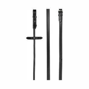 Catago Tjle Rundsyet Lder/Gummi Sort