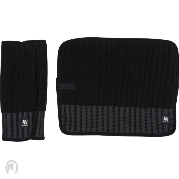 Horse Guard Cayden Memory Foam Bandageunderlag Sort