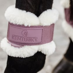 Kentucky (Vegan Sheepskin) Young Velcro Gamacher Bagben Old Rose