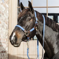 Kentucky Flettet Nylon Grime Light Blue