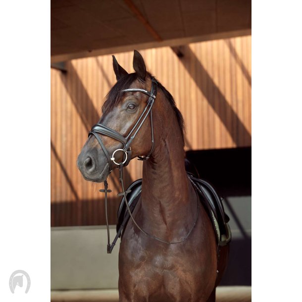 Horse Guard Ava Rundsyet Trense Sort