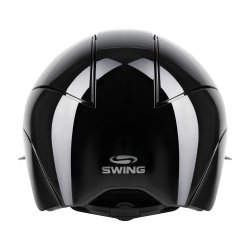 Swing Ridehjelm H24 Lady Glossy Sort