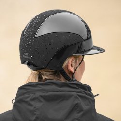 Swing Ridehjelm H24 Lady Spark Sort/Glitter