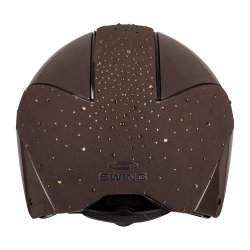 Swing Ridehjelm H24 Lady Spark Brun/Glitter