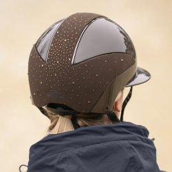 Swing Ridehjelm H24 Lady Spark Brun/Glitter