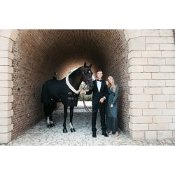 Kentucky Show Rug 160g Sort/Natur