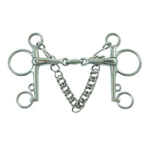 Royal Steel Pelham 3-delt 16mm