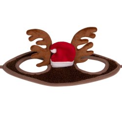 QHP Christmas Rensdyr Hut m. Nissehue
