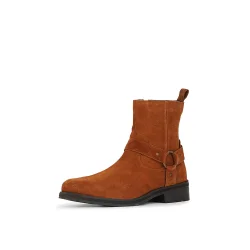 Bronco Design Cowboy Stvle Tan Ruskind