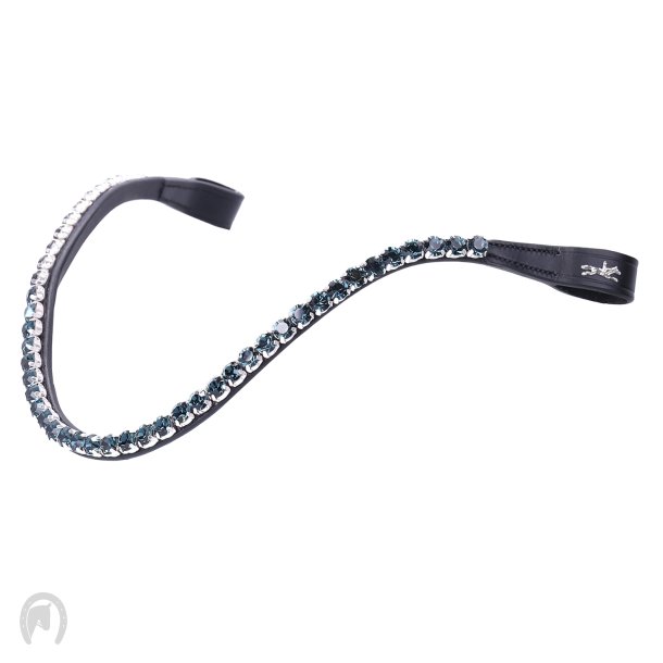 Schockem�hle Pandeb�nd Luxury Deep Drop Bl�/Sort