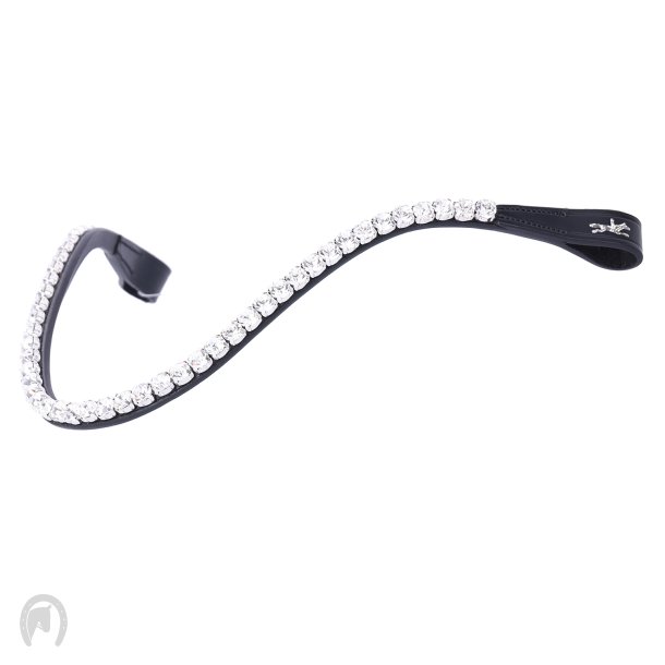 Schockem�hle Pandeb�nd Luxury Deep Drop Crystal/Sort