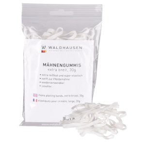 Waldhausen Manelastikker Ekstra Bred Gennemsigtig 30g