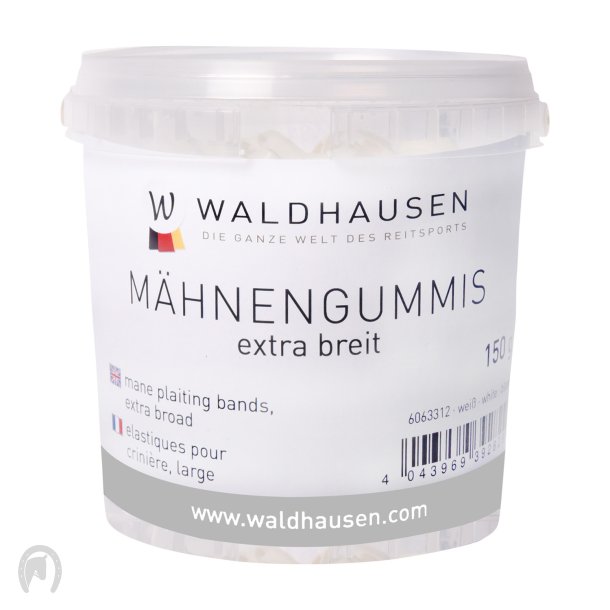 Waldhausen Manelastikker Ekstra Bred Gennemsigtig 150g