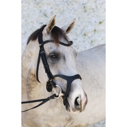 Montar Trense Monarch Jumping ECO Leather Sort