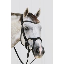 Montar Trense Monarch Jumping ECO Leather Brun